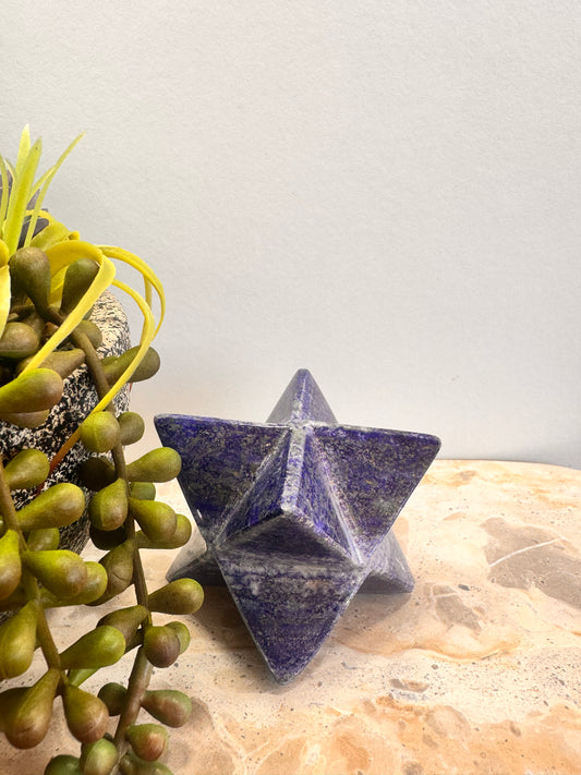 Lapis Lazuli Merkaba 268g