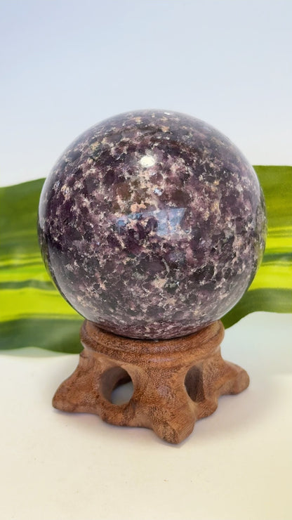 Purple Mica Sphere 294g
