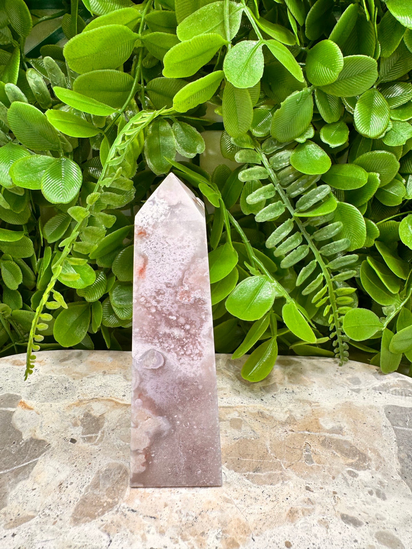 Flower Agate Point 158g