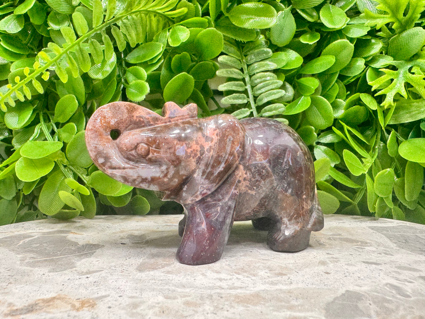 Ocean Jasper Elephant 356g
