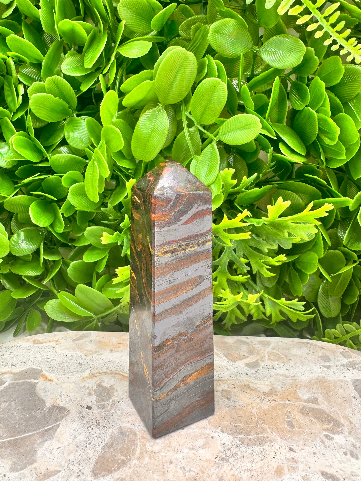Tiger Eye/Tiger Iron Tower 274g