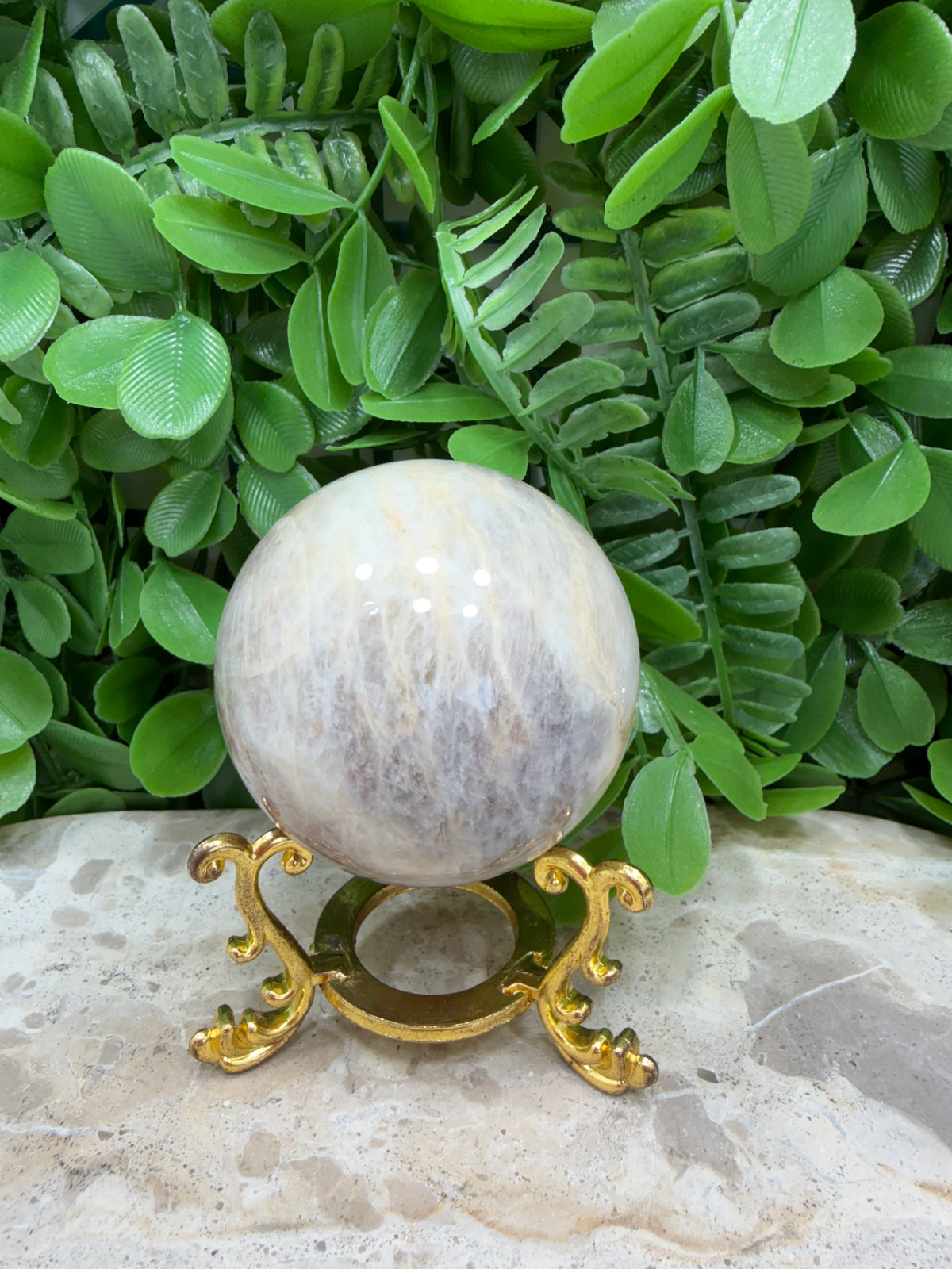 Moonstone Sphere 278g