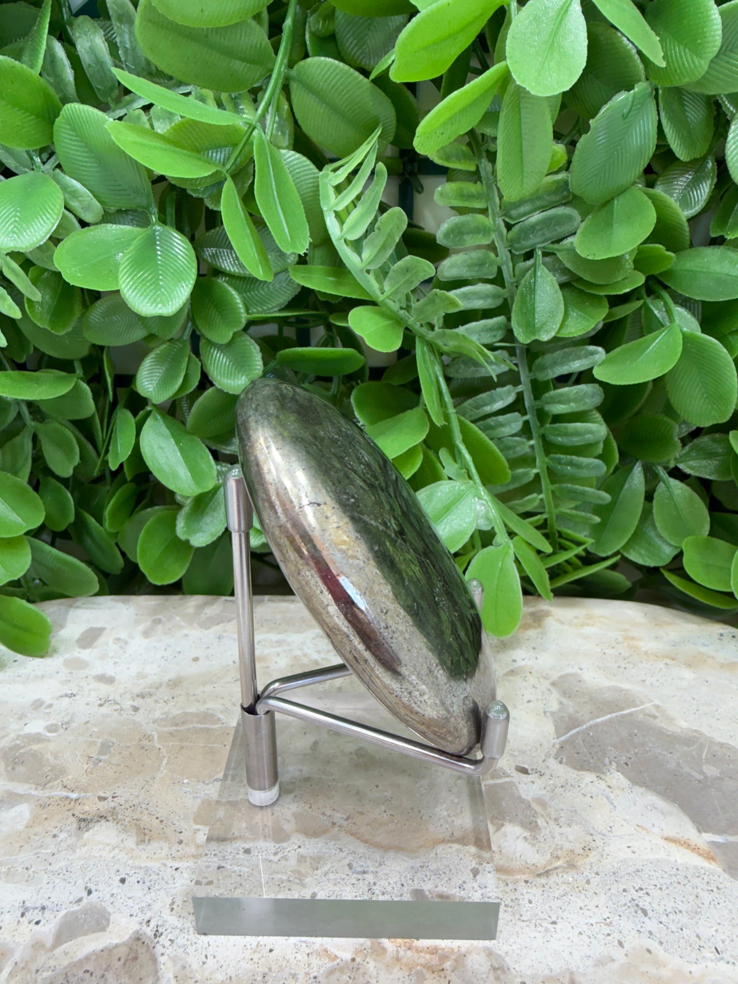 Pyrite Palm Stone 182g