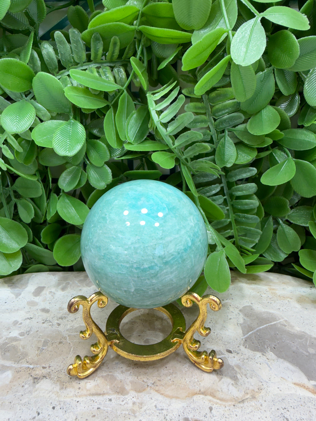 Amazonite Sphere 222g