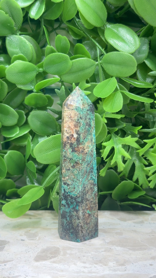 Chrysocolla Tower 134g