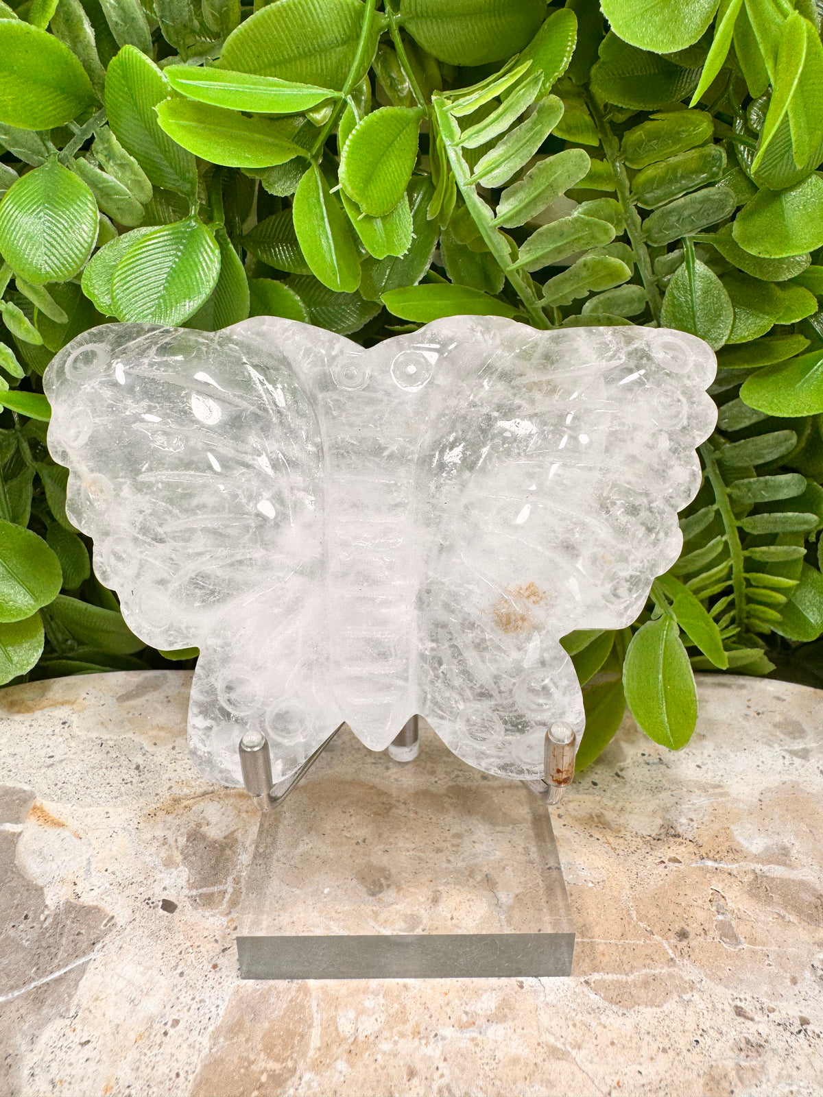 Clear Quartz Butterfly | Clarity • Amplification • Healing