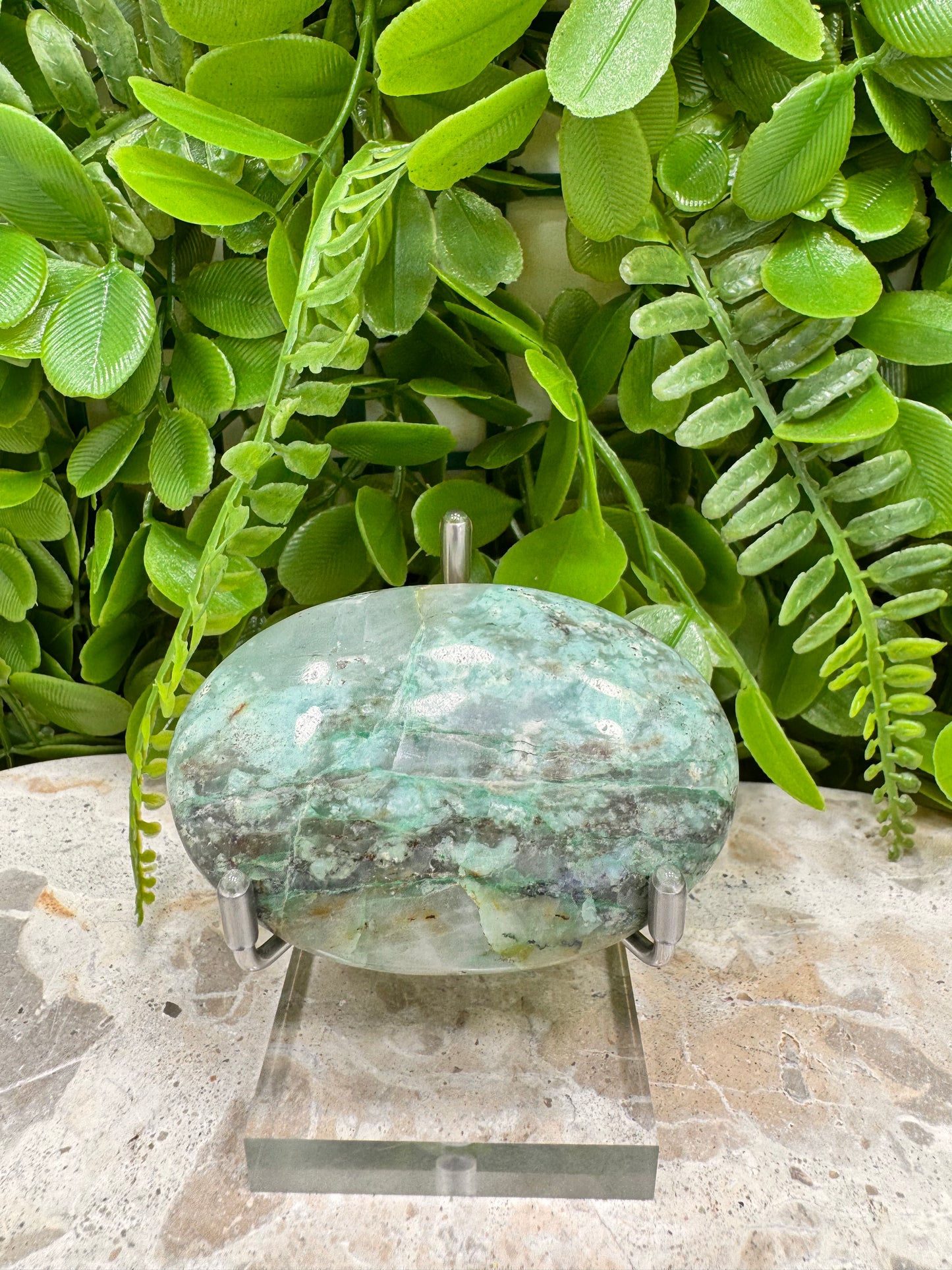Turquoise Palm Stone 118g