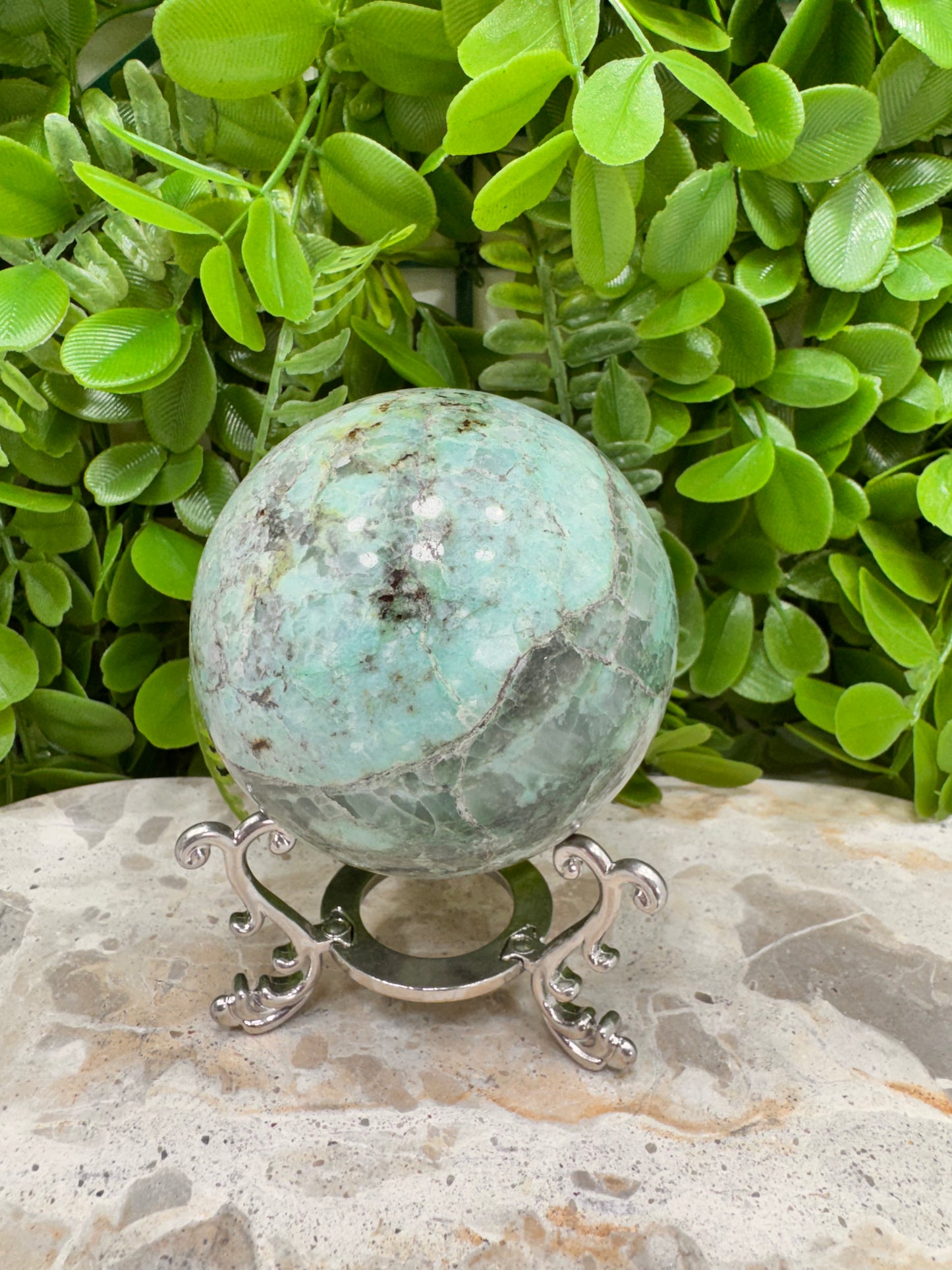 Turquoise Sphere 486g