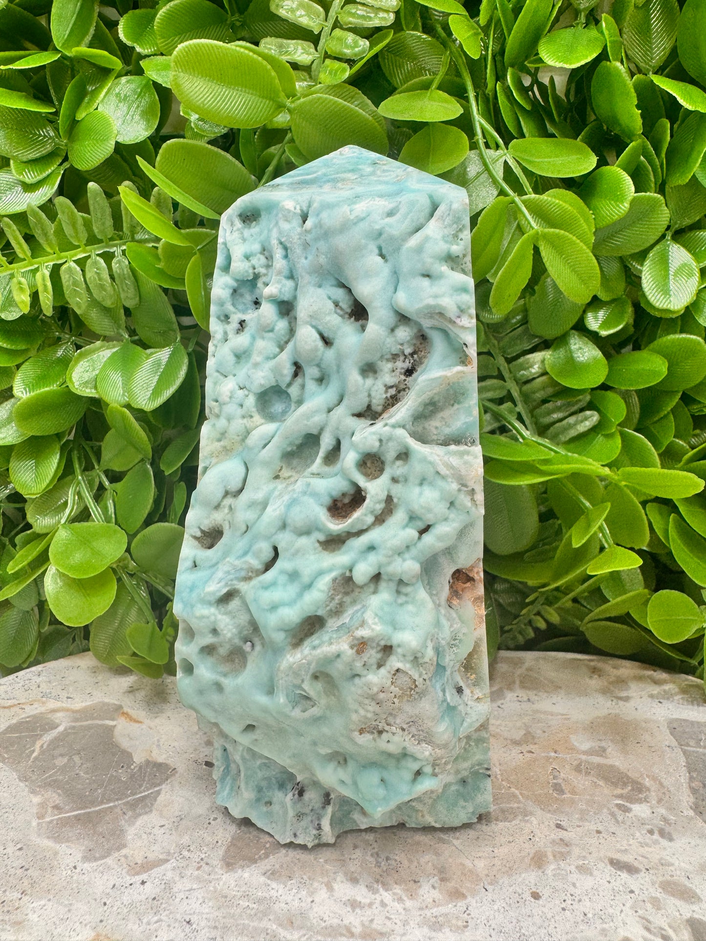Hemimorphite Tower /Freeform 1508g