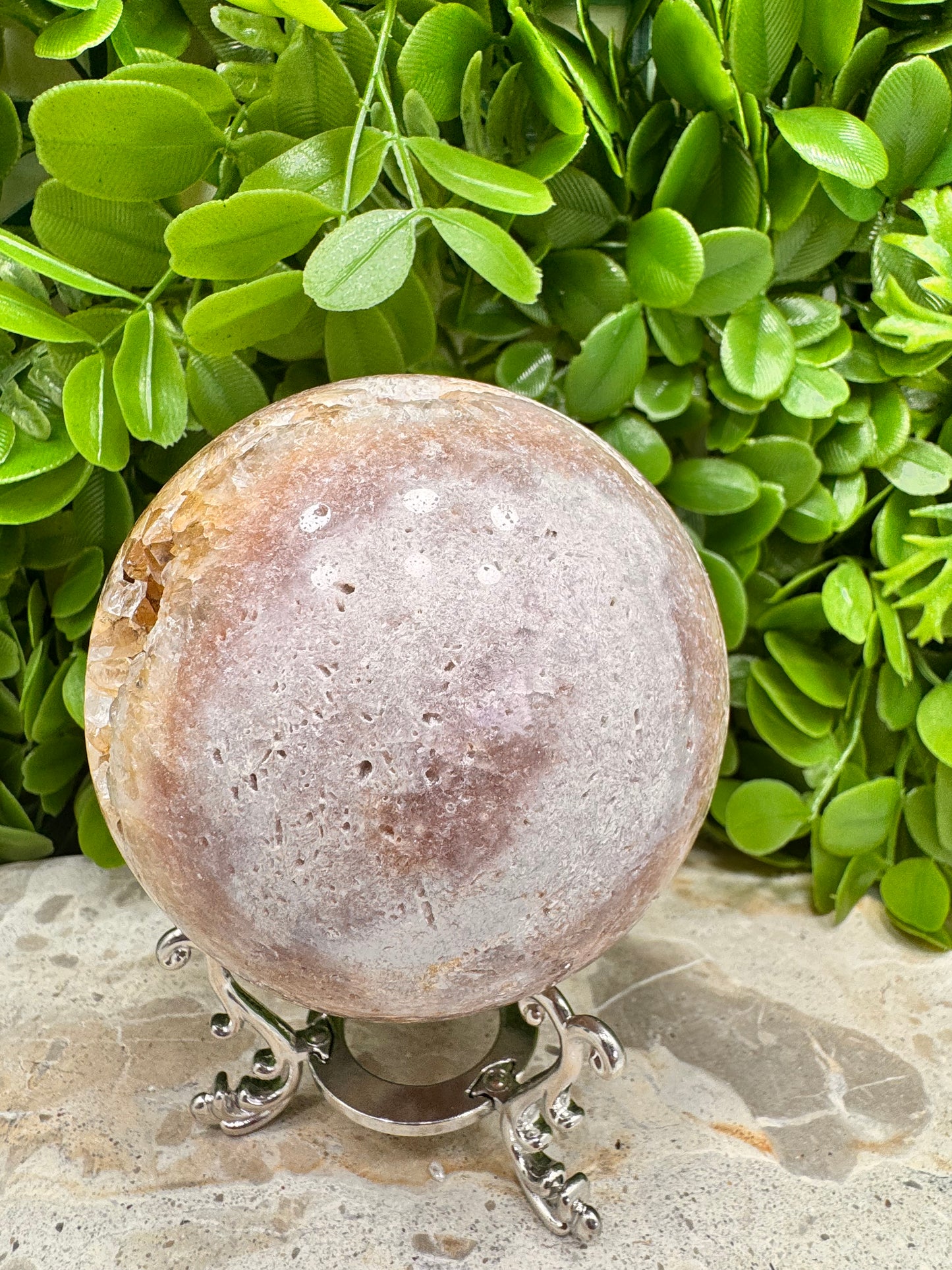 Pink Amethyst Sphere 876g
