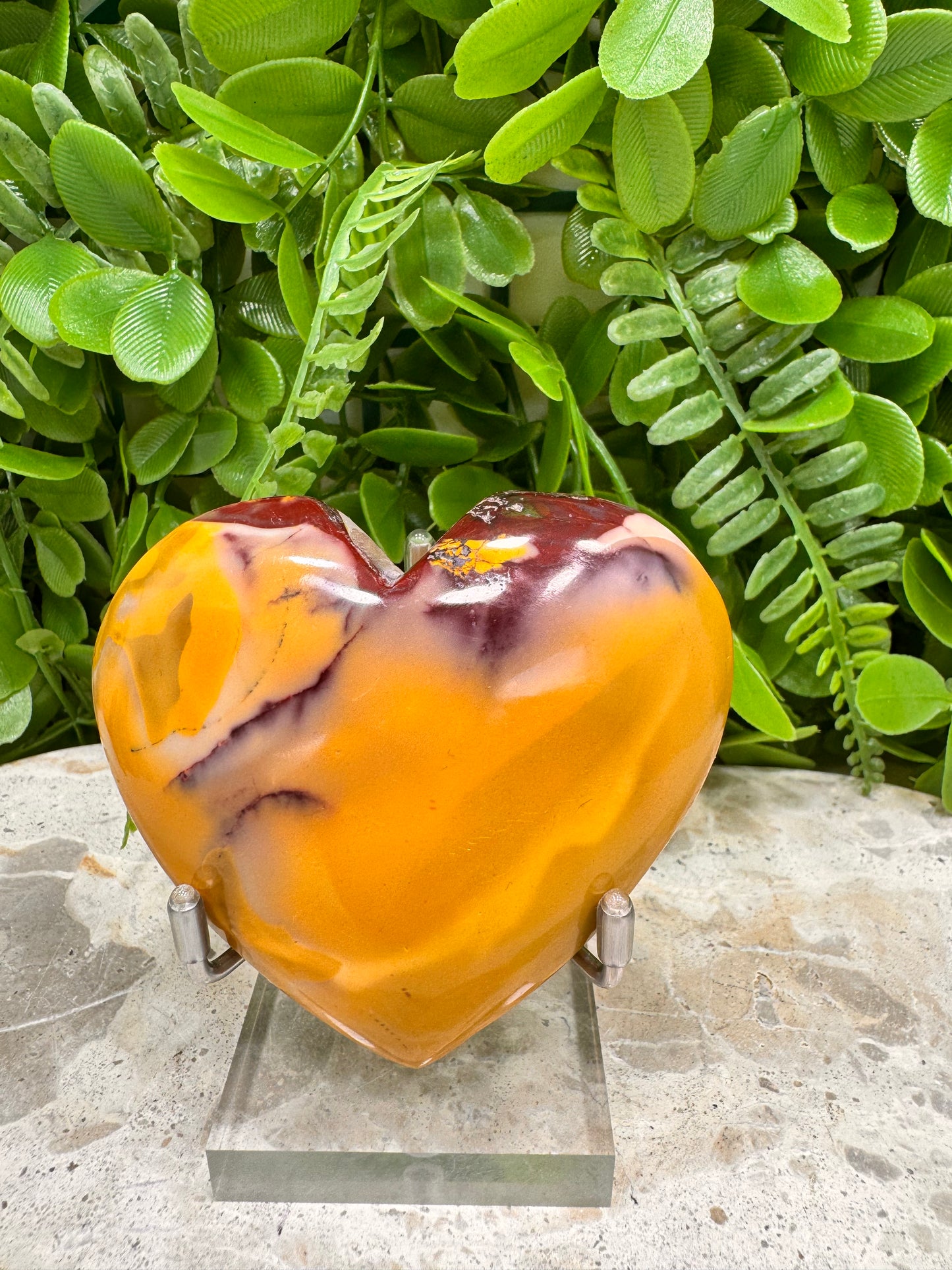 Mookite Jasper Heart 196g