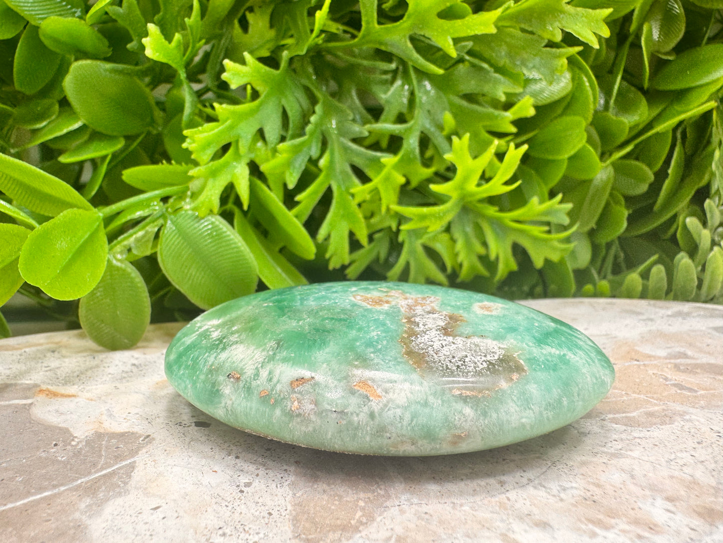 Smithsonite Palm Stone 124g