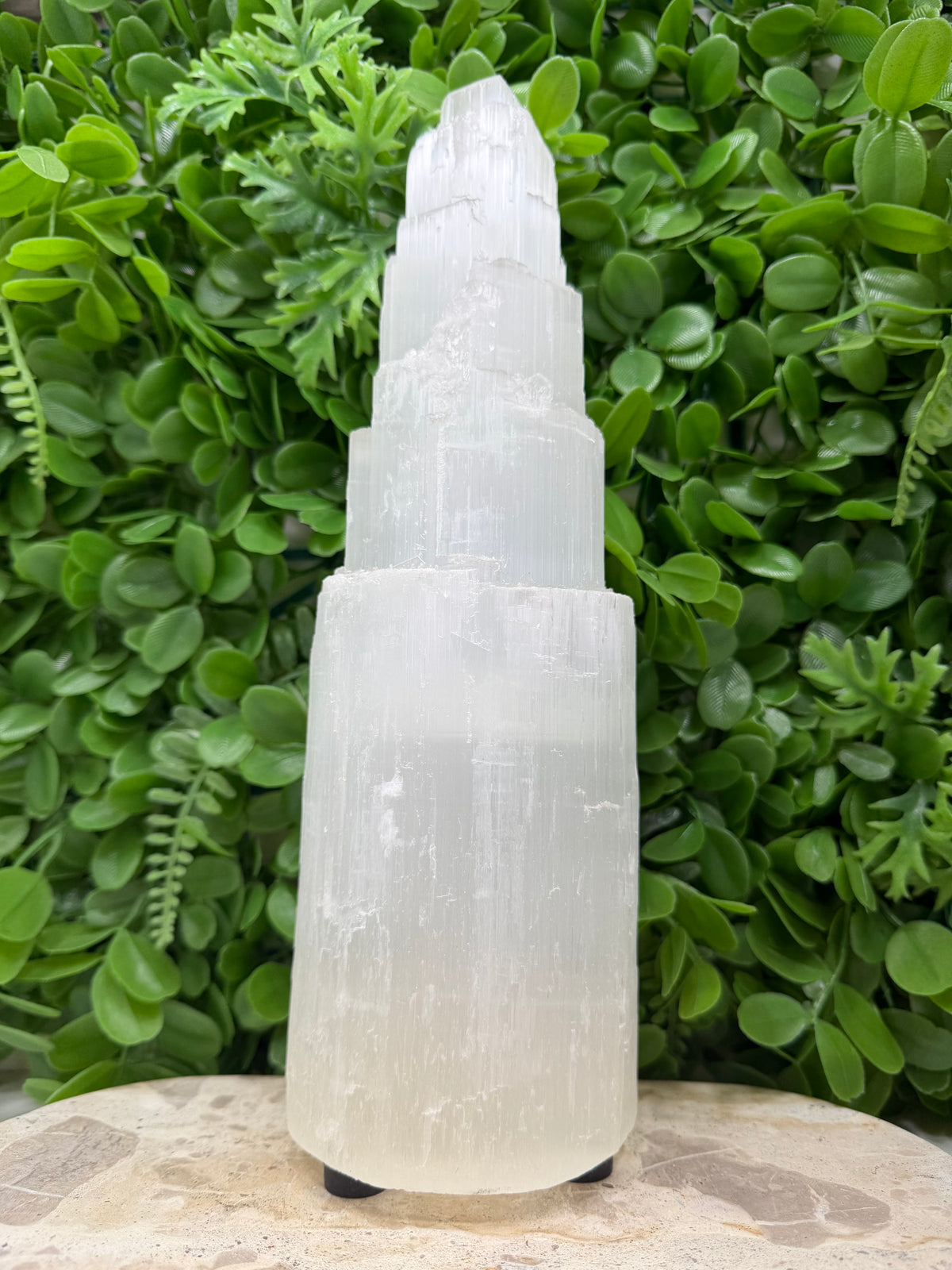 Selenite Lamp | Cleansing • Clarity • Inner Peace