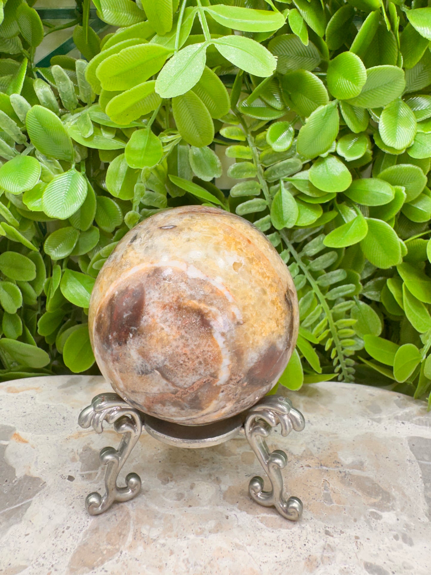 Stalactite Calcite Sphere 342g