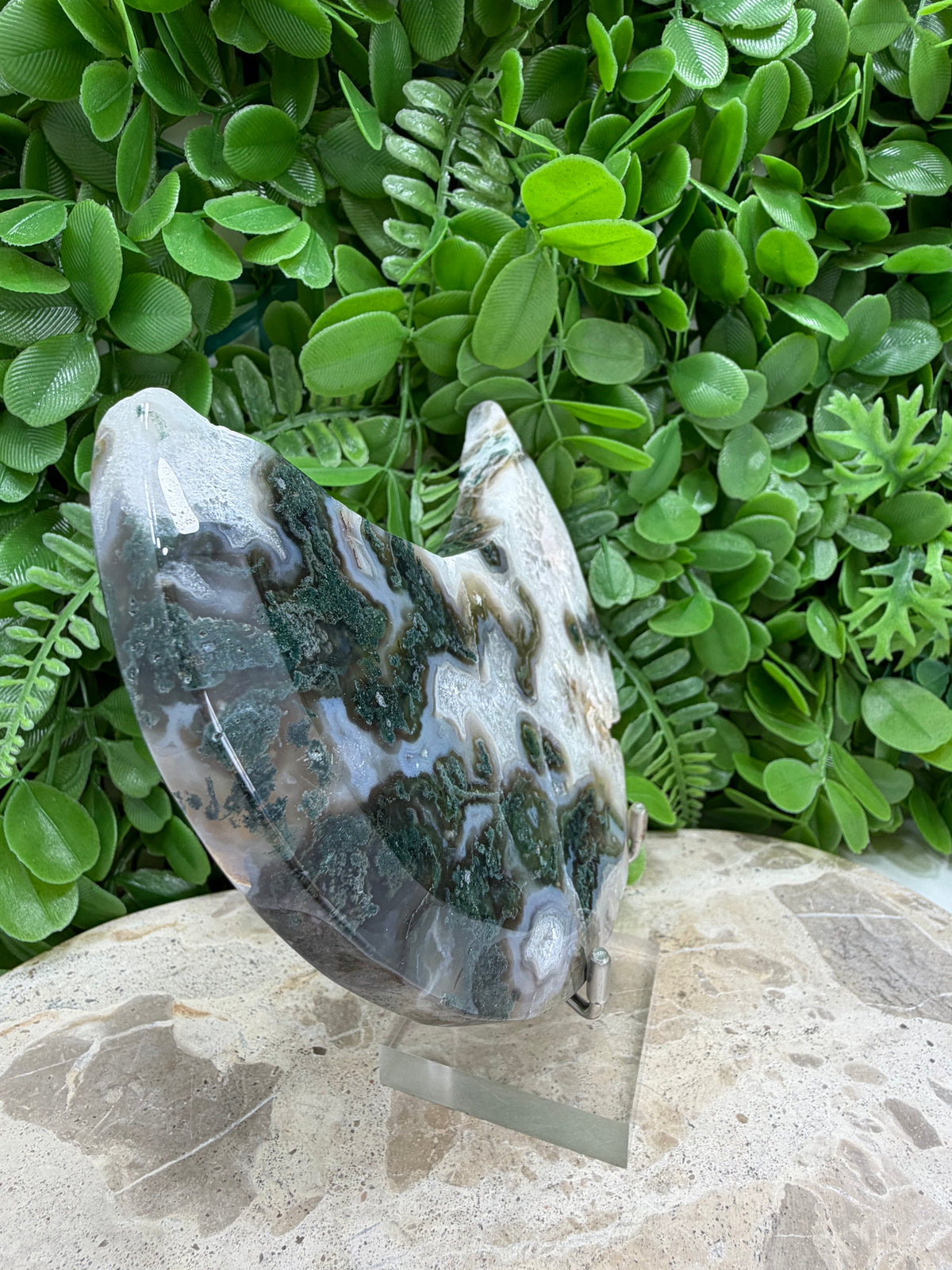 Moss Agate Moon | Growth • Abundance • Grounding