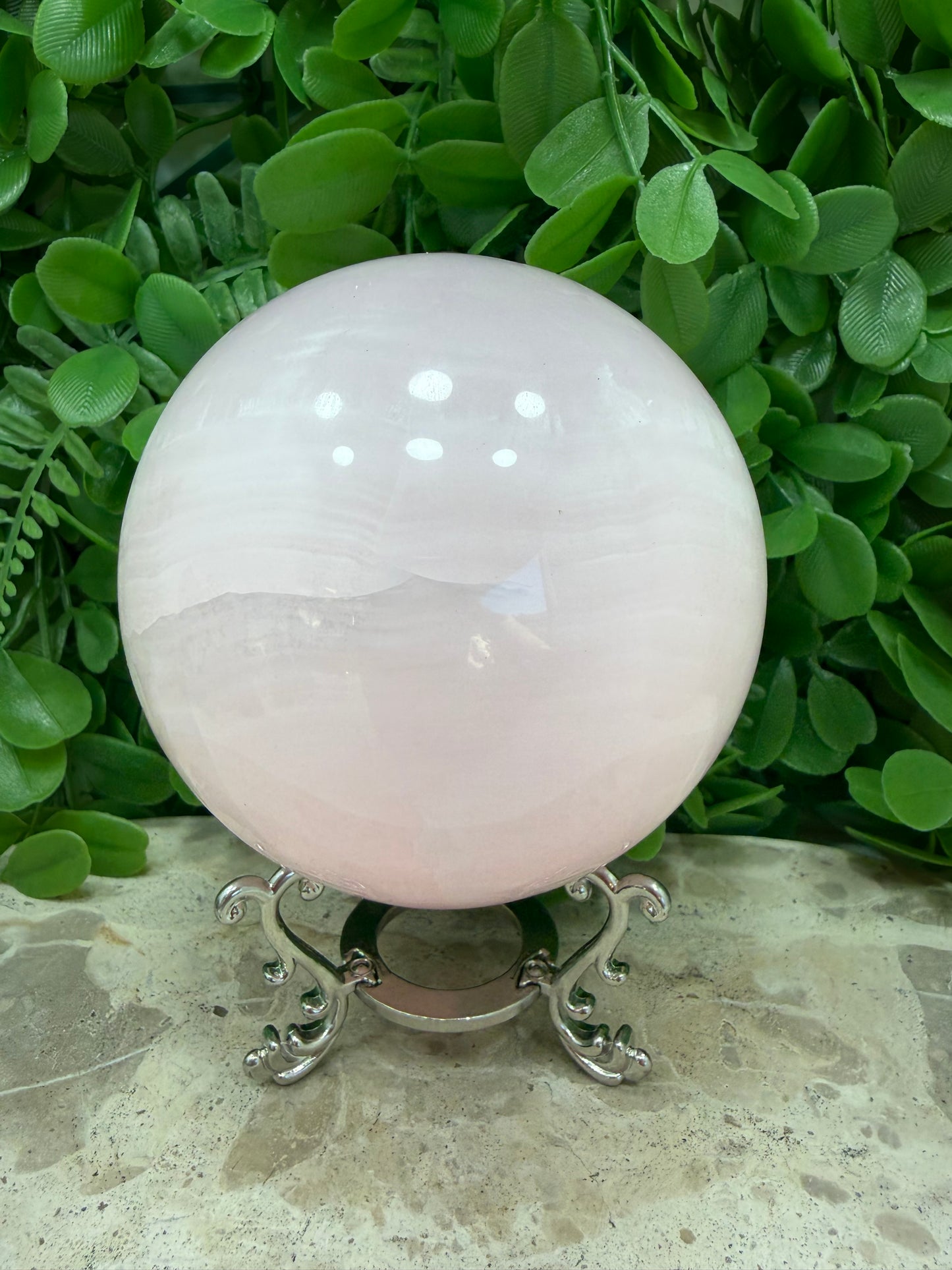 Pink Mangano UV Sphere 1416g