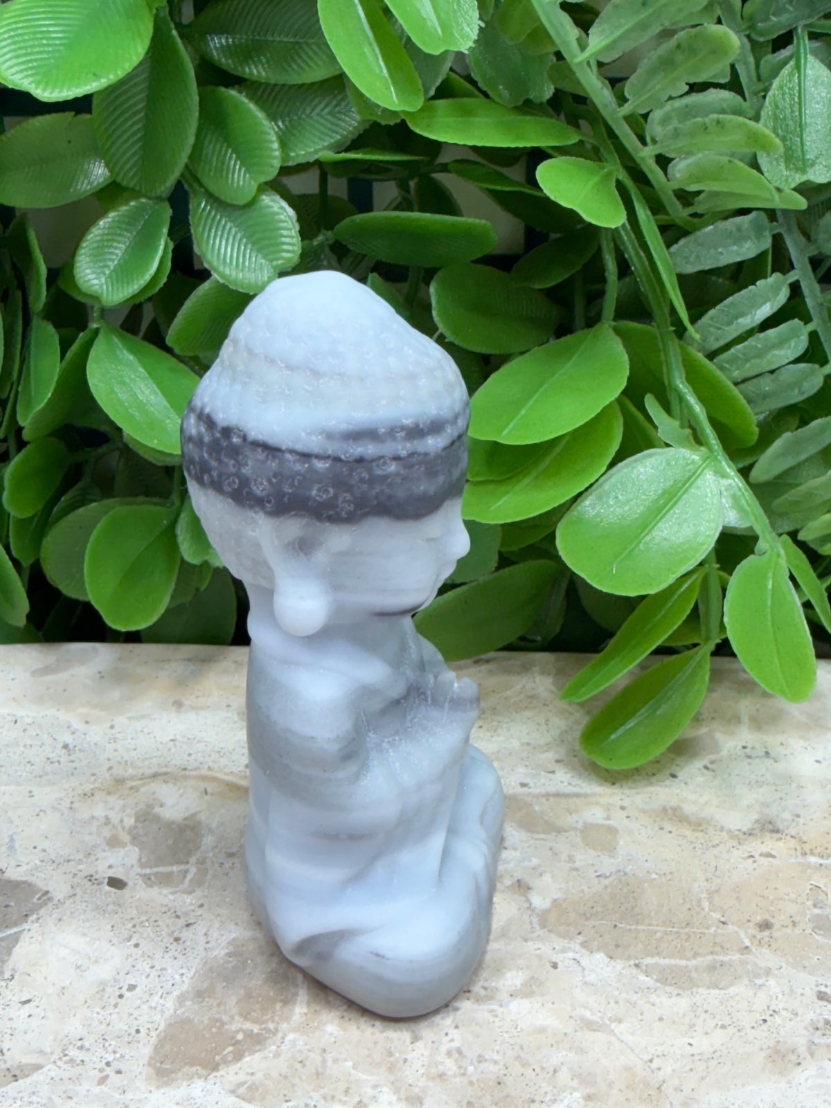 Ying Yang Jasper Buddha | Balance • Harmony • Grounding