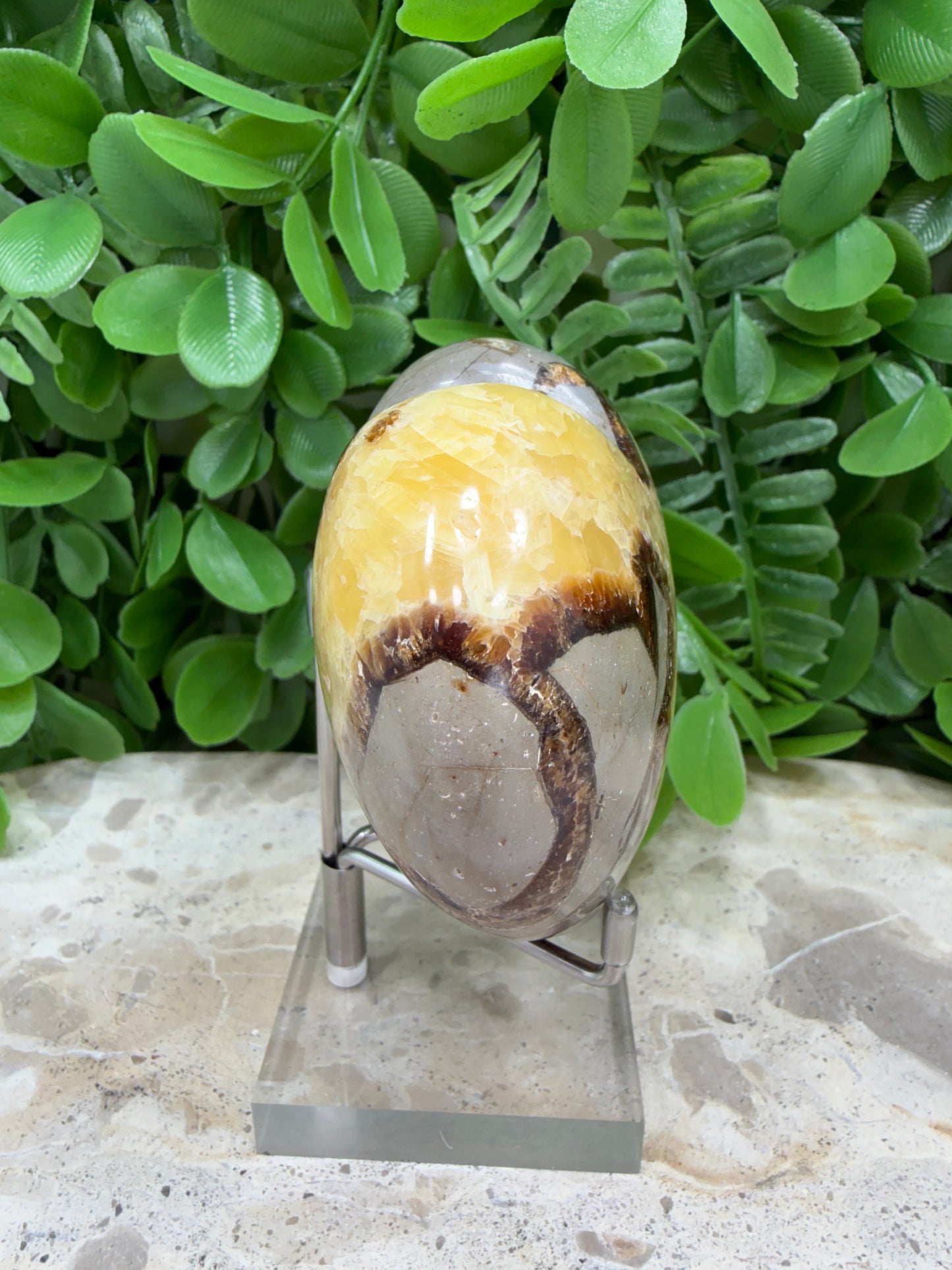 Septarian Dragon Stone Heart 330g