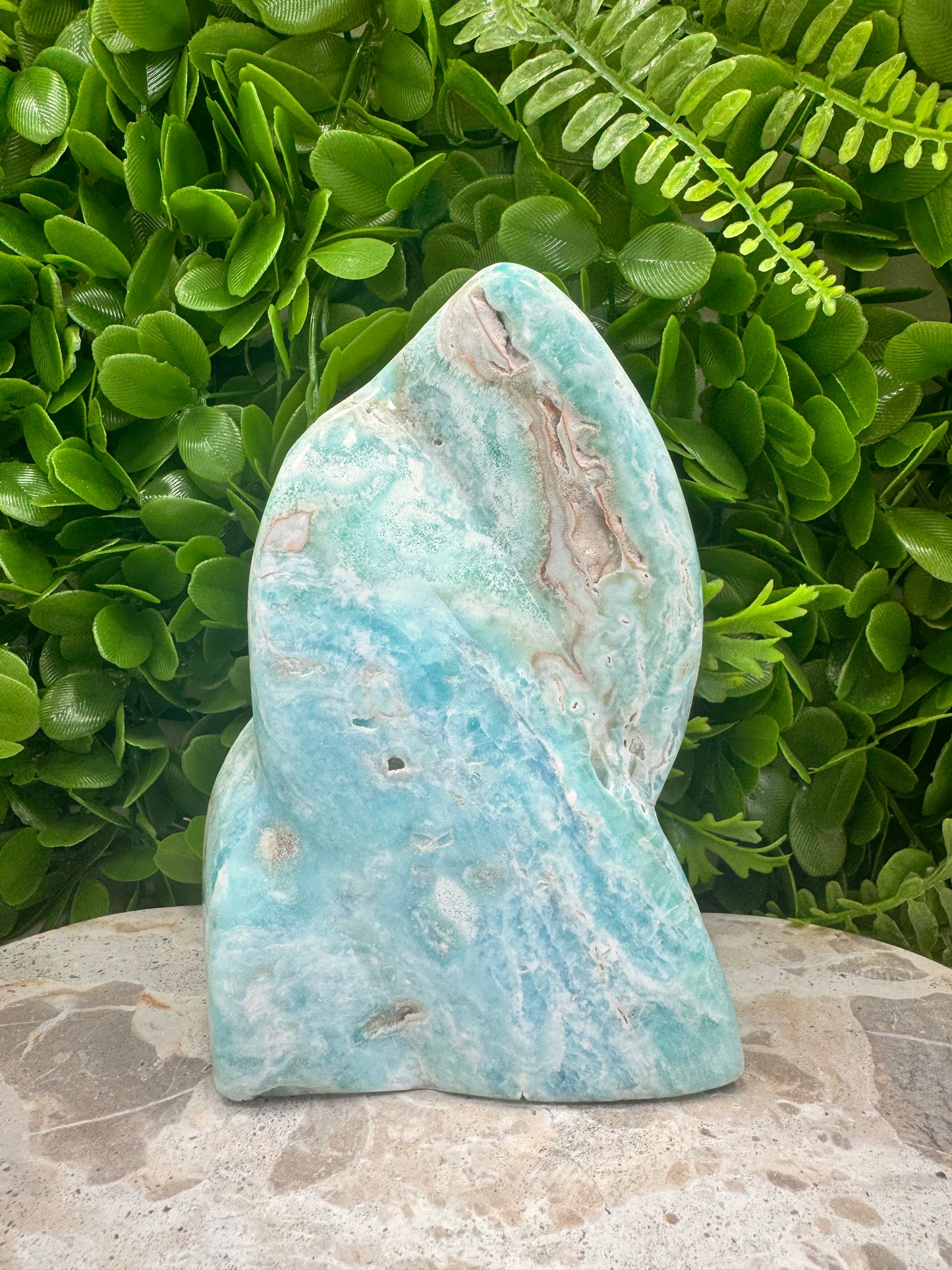 Blue Aragonite Freeform 954g