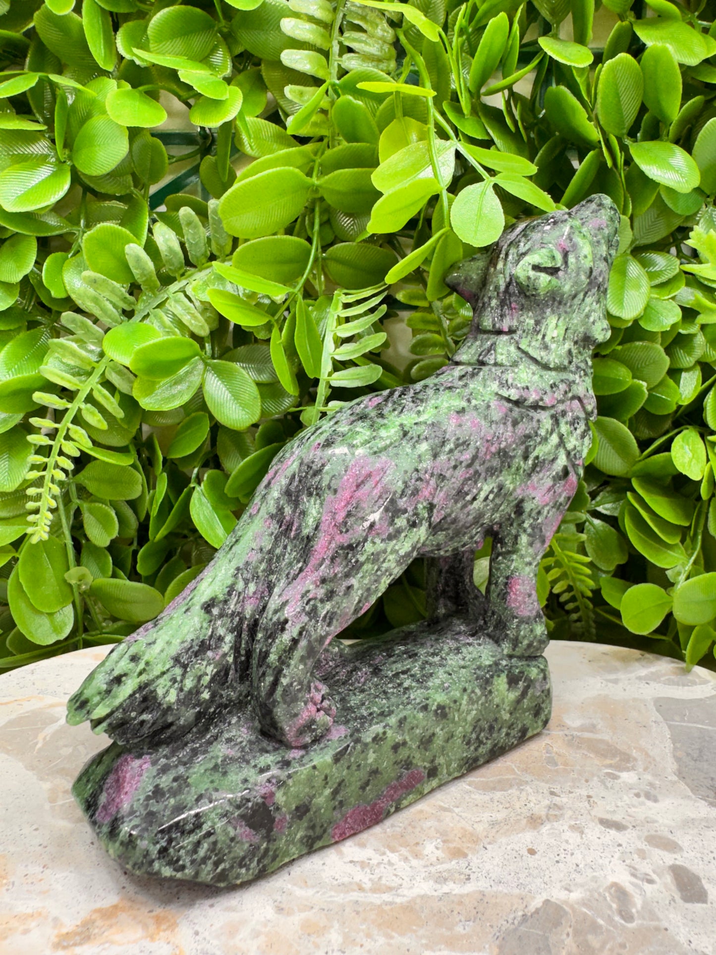 Ruby Zoisite Wolf 1148g