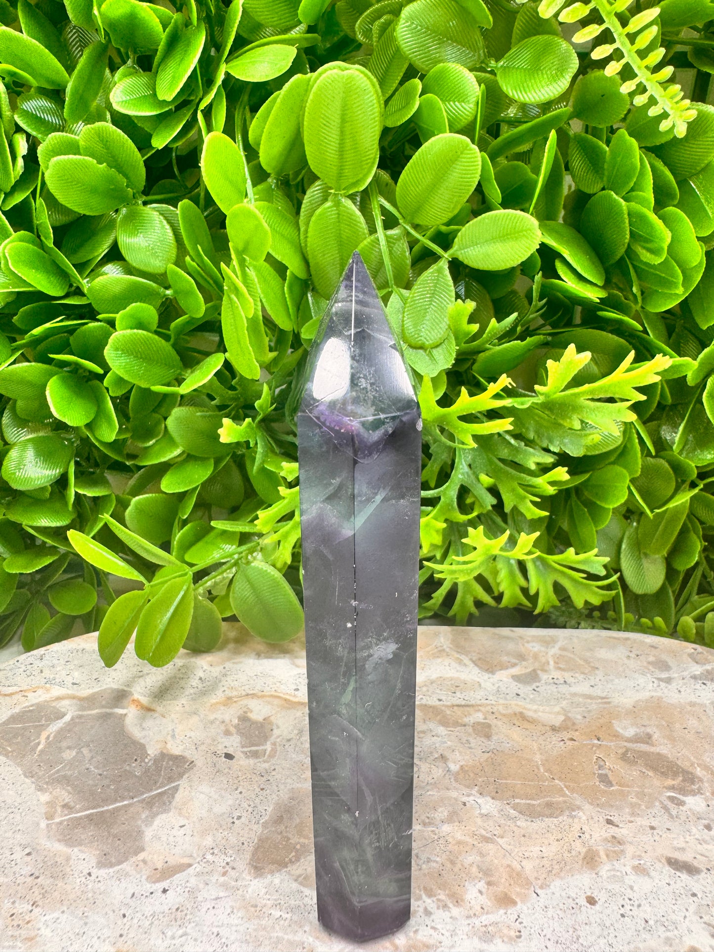Fluorite Tower Freeform 366g
