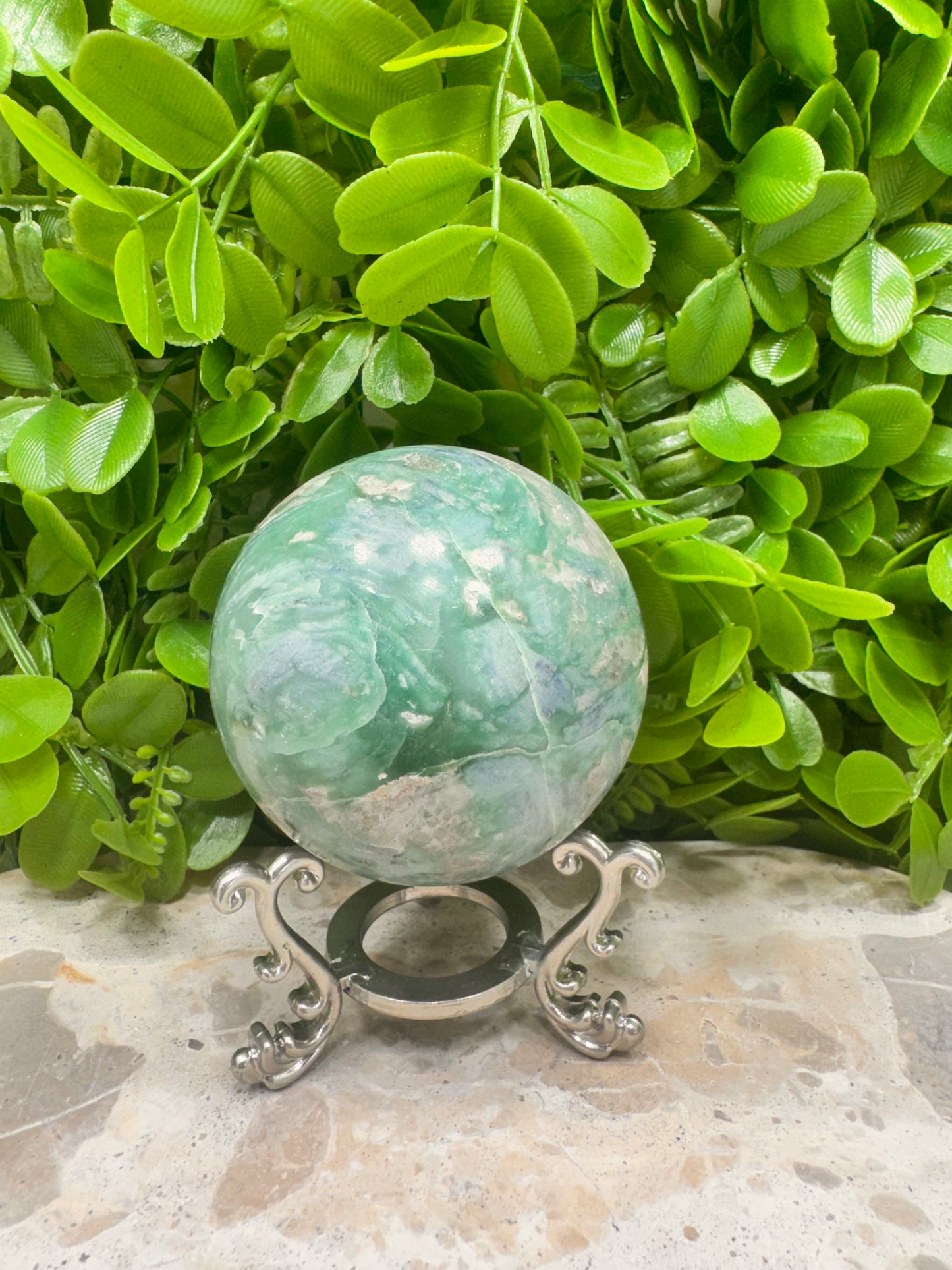 Blue / Green Kyanite Sphere 542g