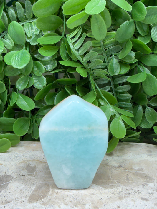Aqua Caribbean Calcite Freeform 214g