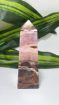 Pink Aragonite Tower 324g