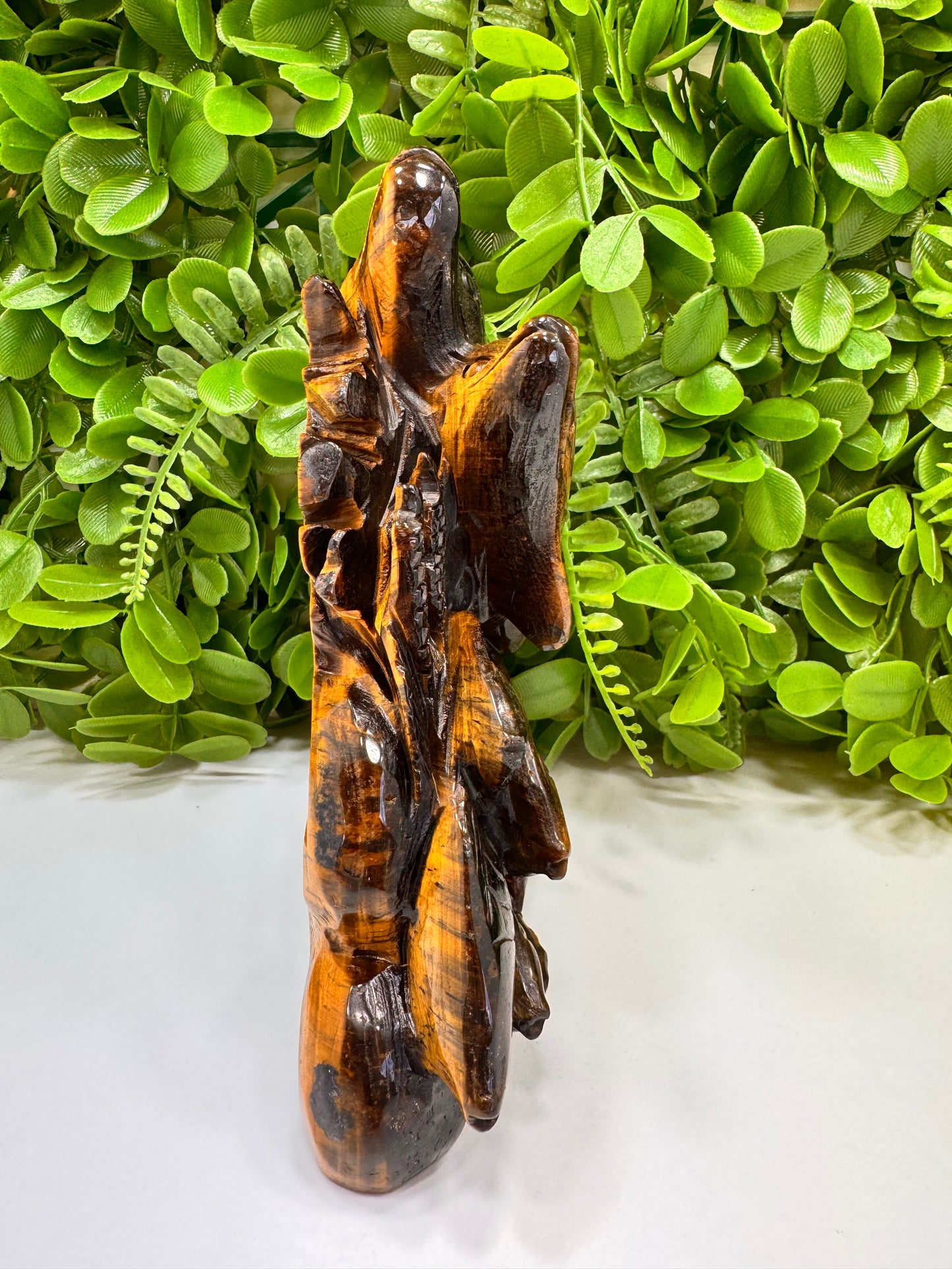 Tigers Eye Dolphin  1774g