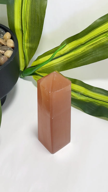 Honey Calcite Tower 294g