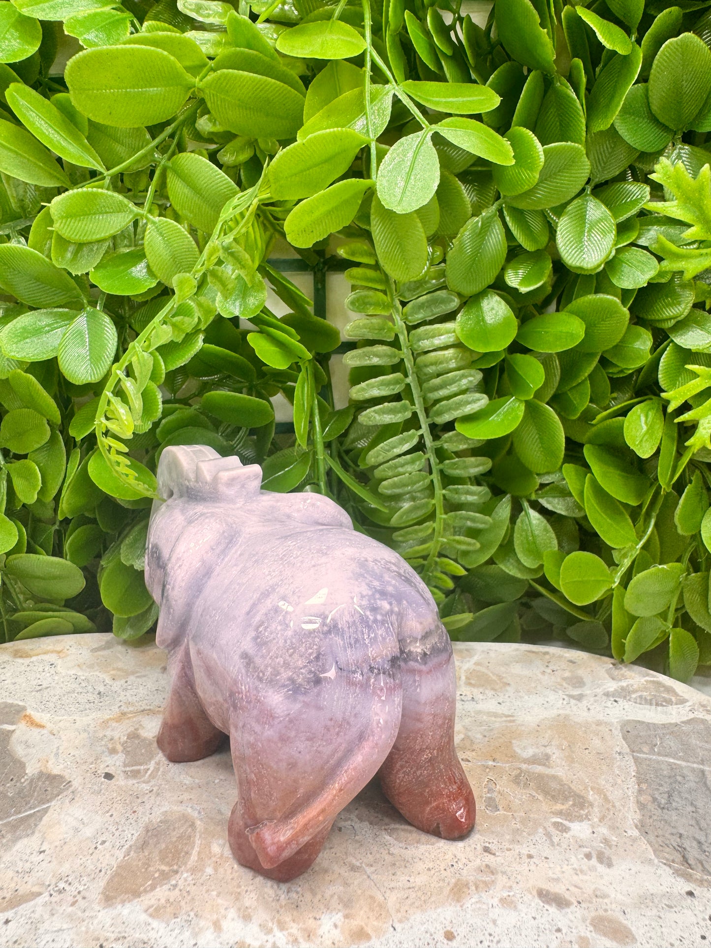 Ocean Jasper Elephant 442g