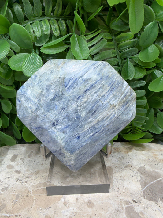Kyanite Faceted Heart 434g