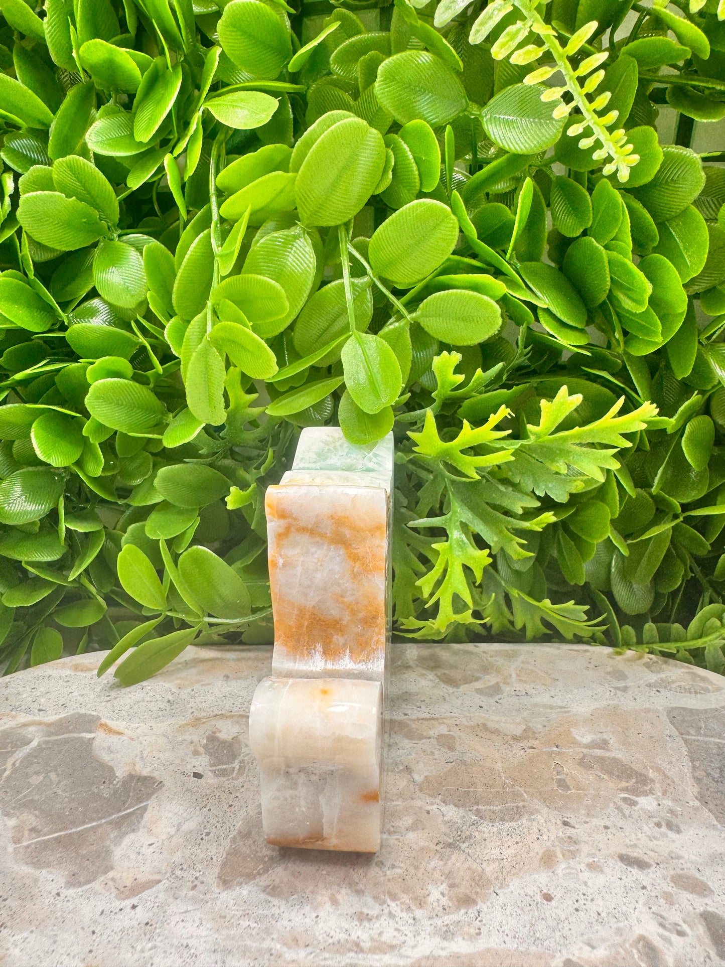 Green Ocean Calcite Cat 254g