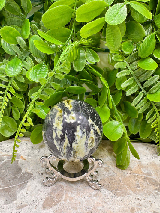 Leafy Green Serpentine 220g