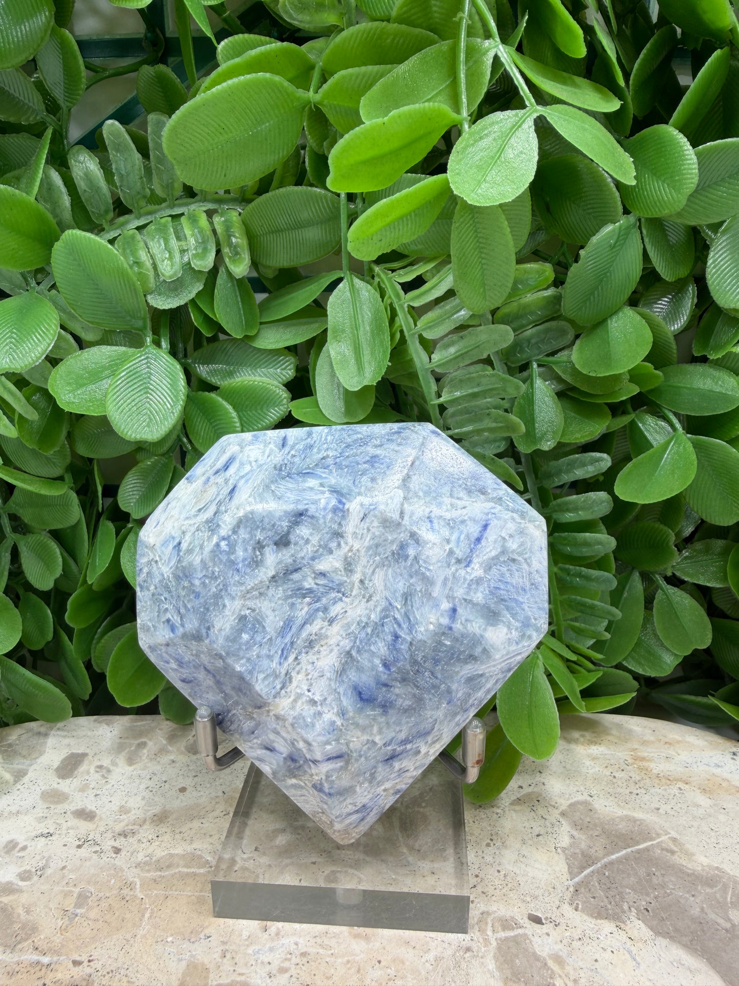 Kyanite Faceted Heart 238g