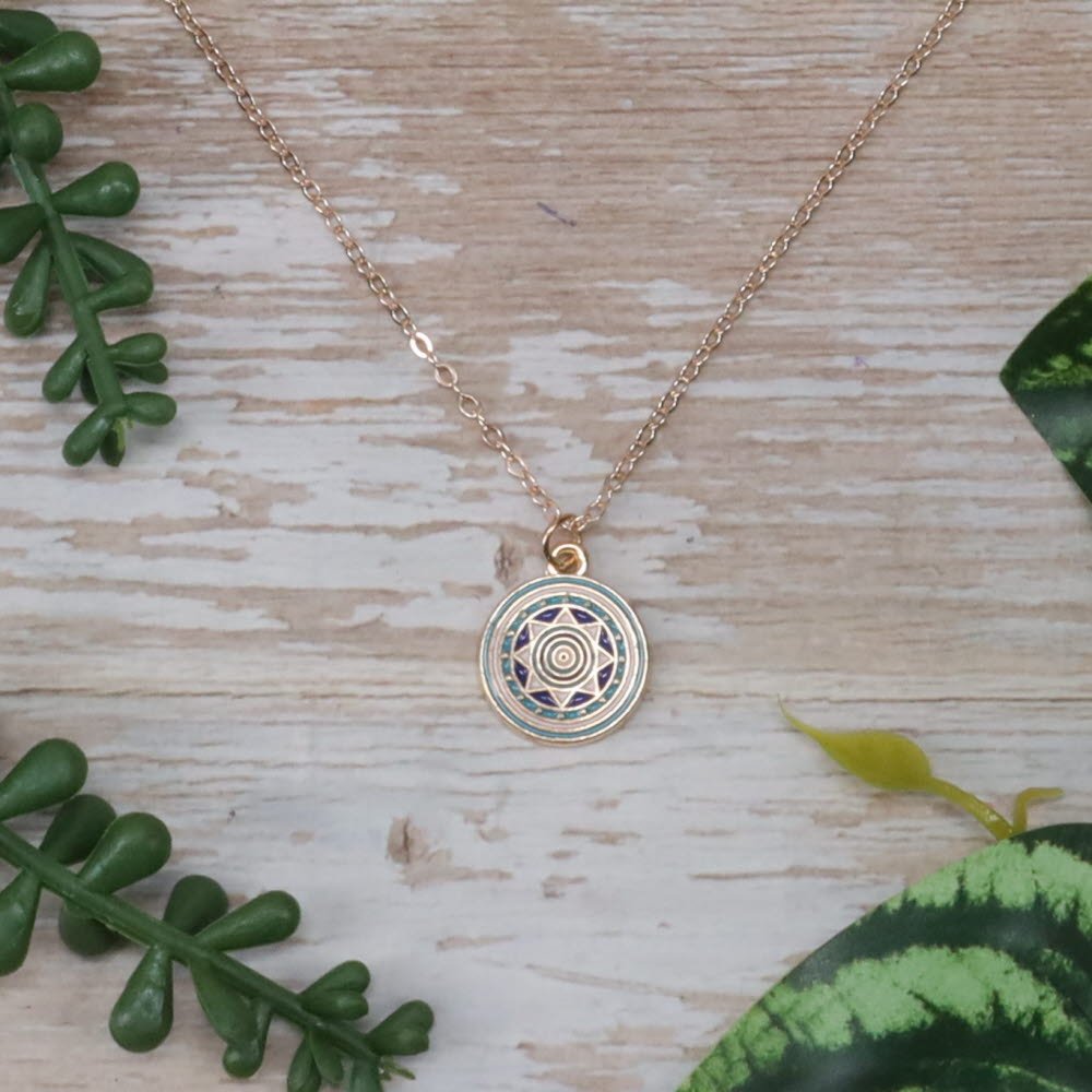 All Seeing Eye Necklace Greeting Card