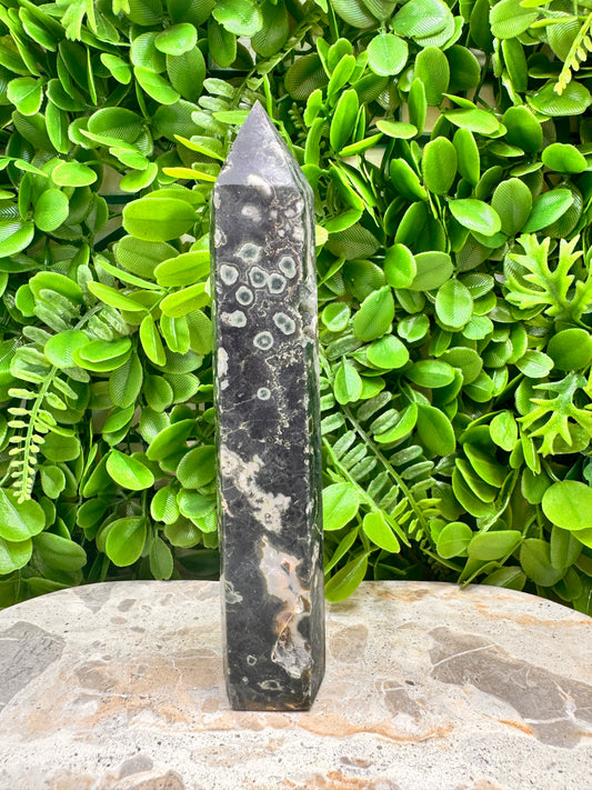 Bubble Ocean Jasper Tower 376g