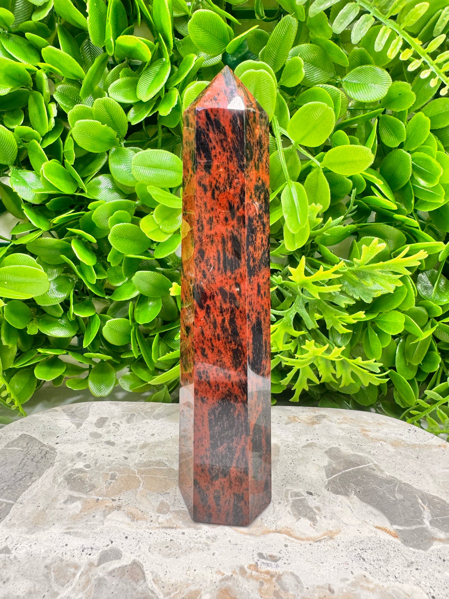 Mahogany Obsidian Tower 316g
