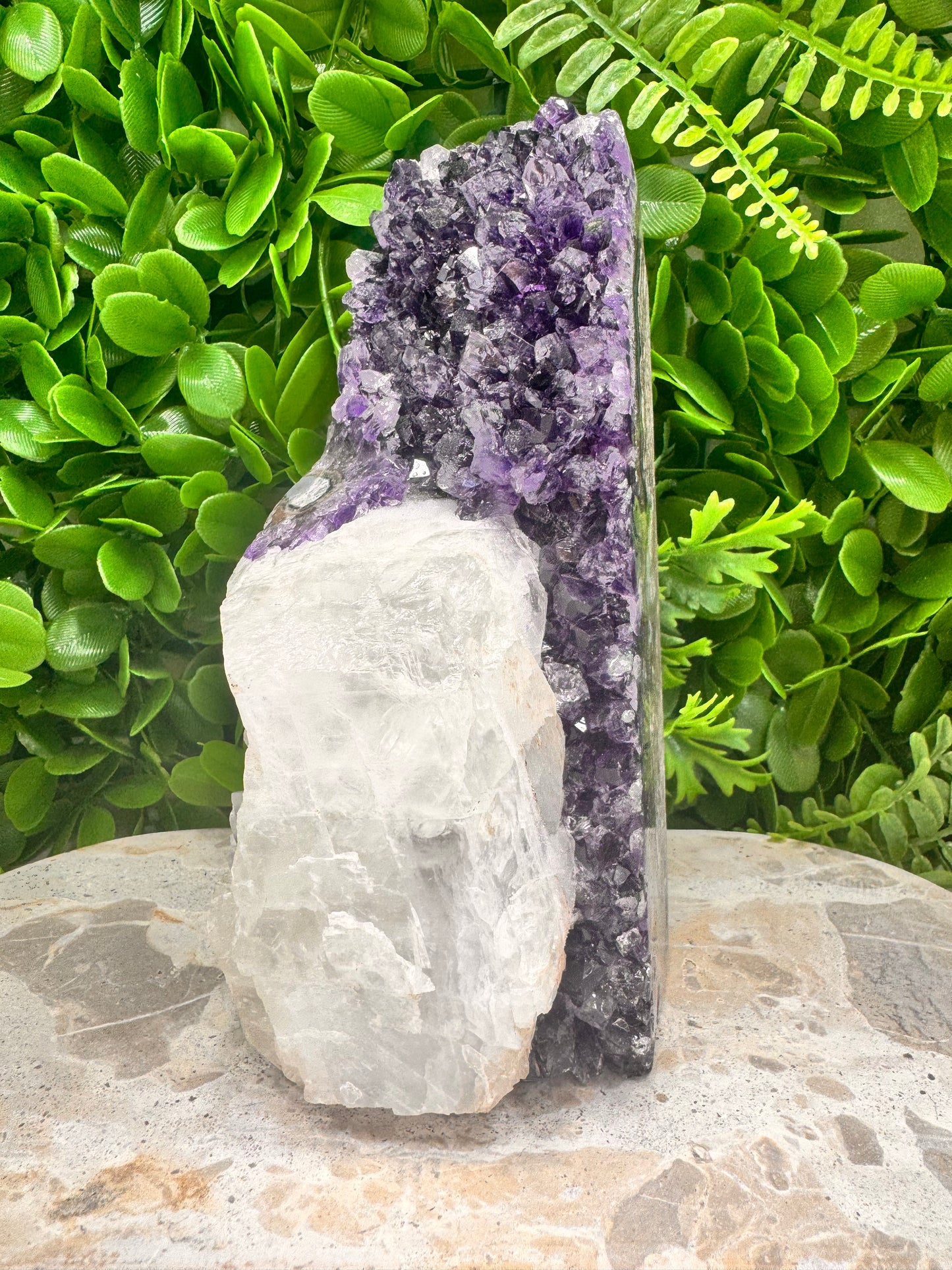 Amethyst Freeform with Calcite 1.8kg