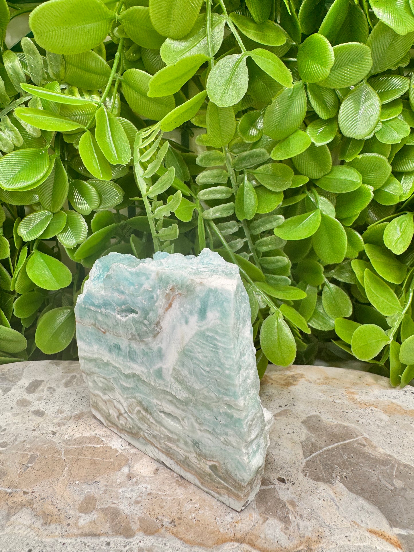 Blue Aragonite Slab 254g