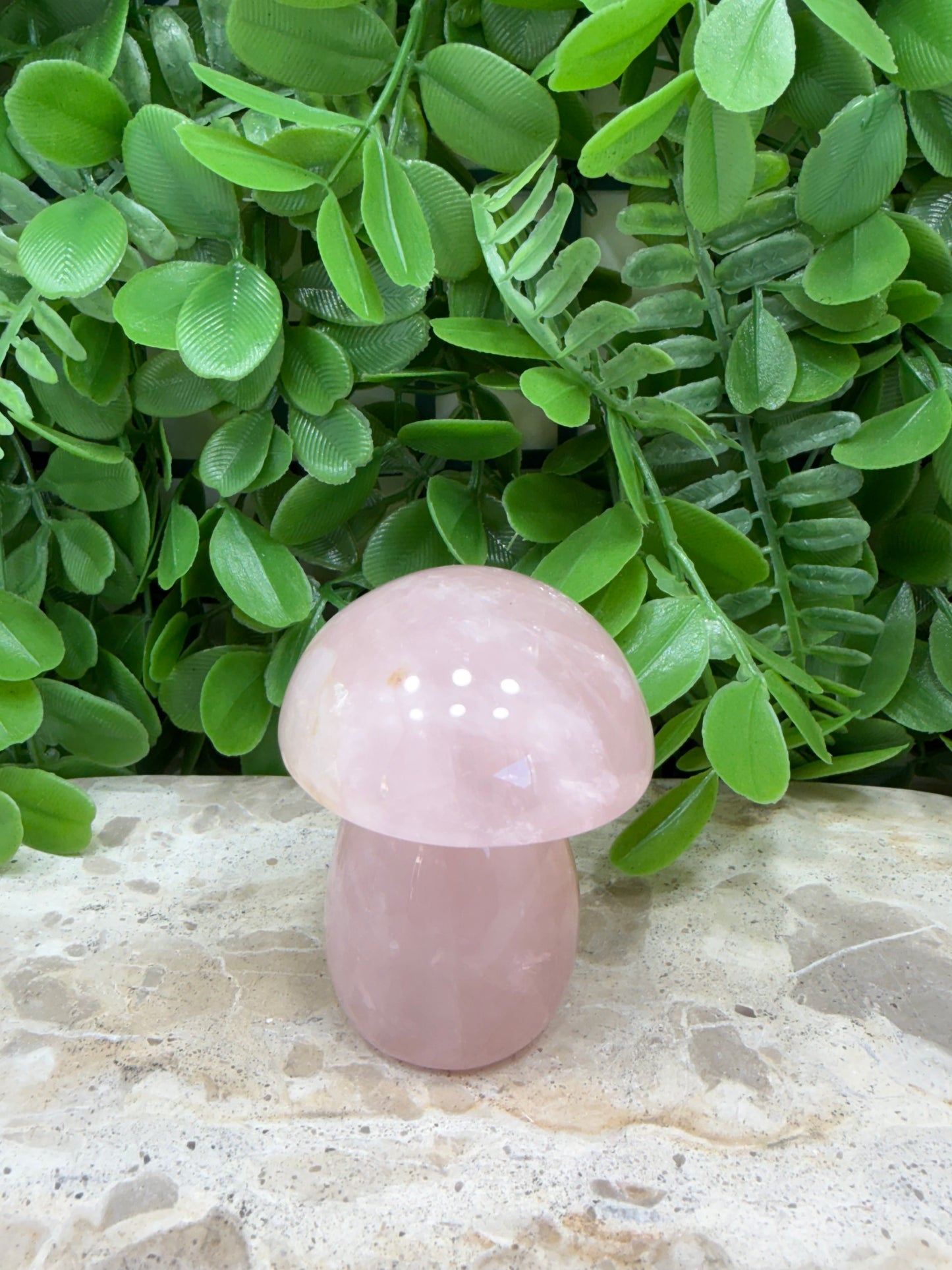 Rose Quartz Mushroom 204g