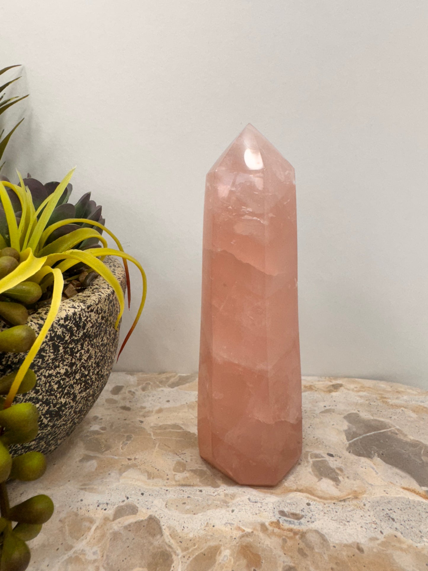 Rose Quartz Tower 354g