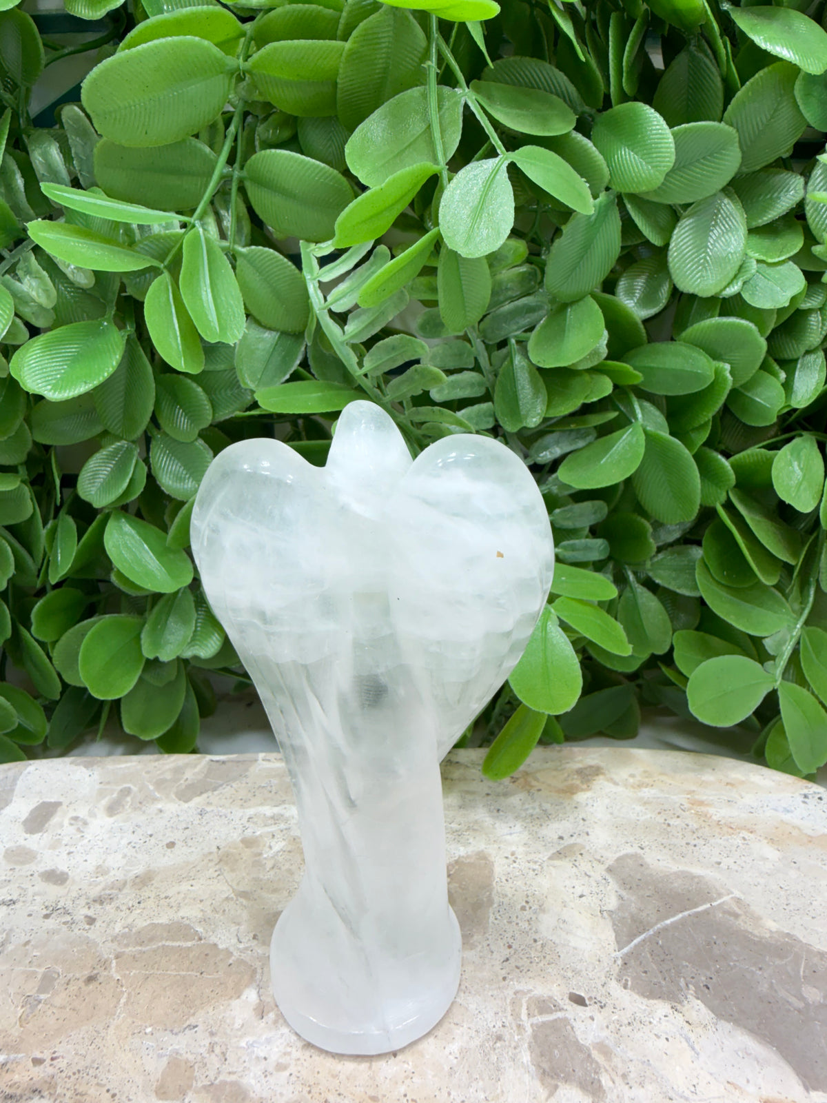 Clear Quartz Angel 118g | Clarity • Amplification • Healing