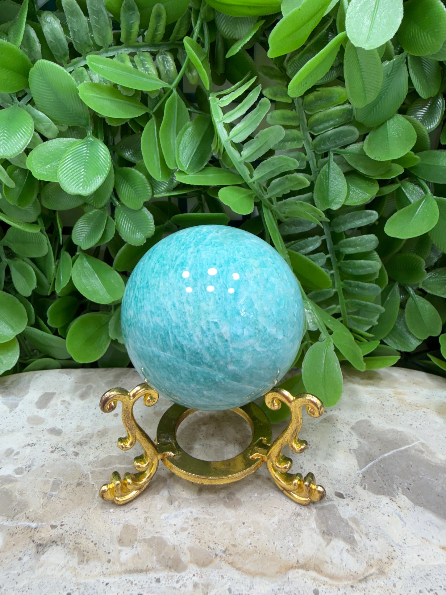 Amazonite Sphere 219g