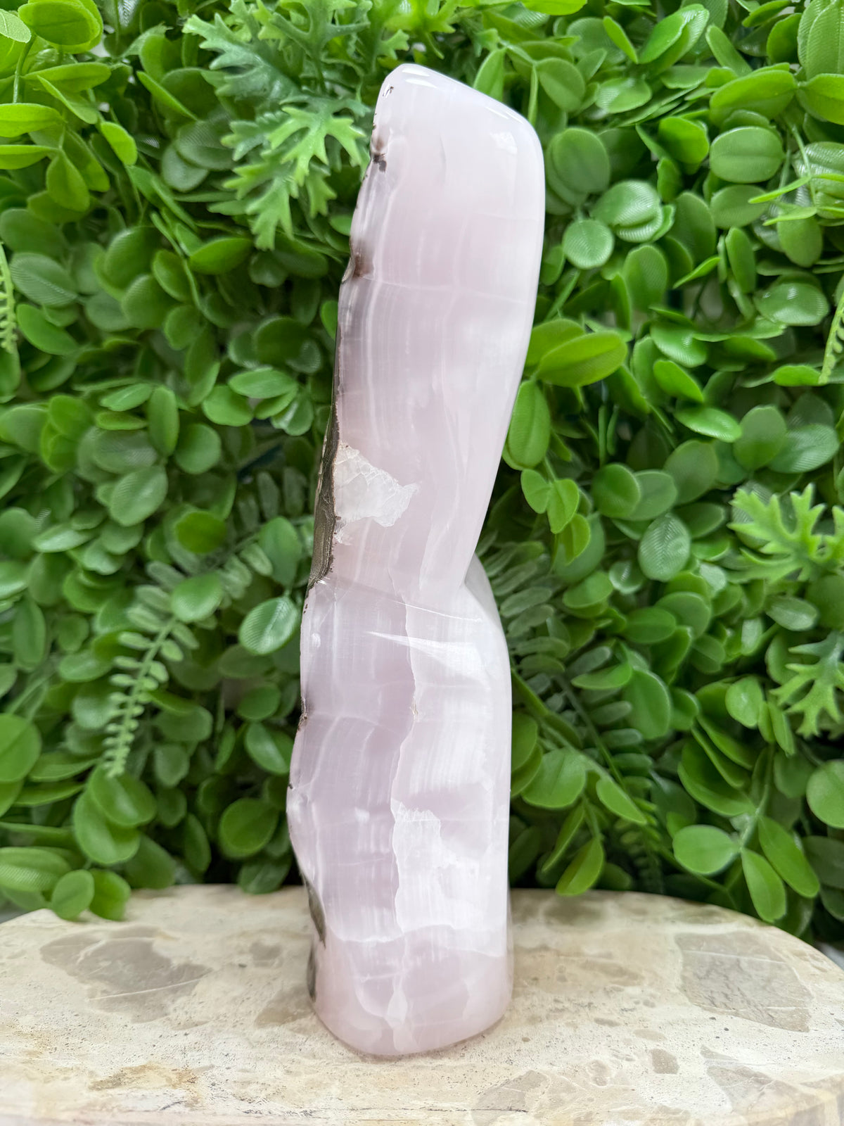 Pink Mangano Calcite Freeform 2928g