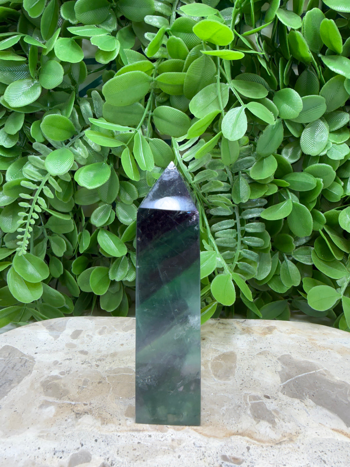 Fluorite Tower 310g | Clarity • Focus • Balance