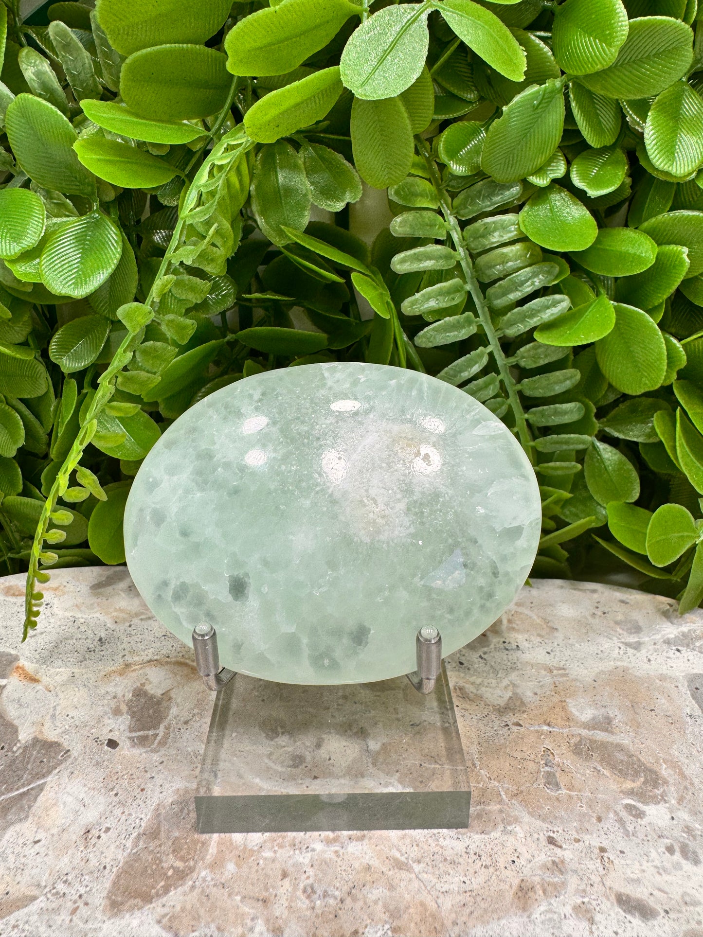 Aqua Caribbean Calcite Palm 148g