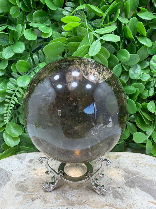 Smokey Quartz Sphere | Grounding • Protection • Calm