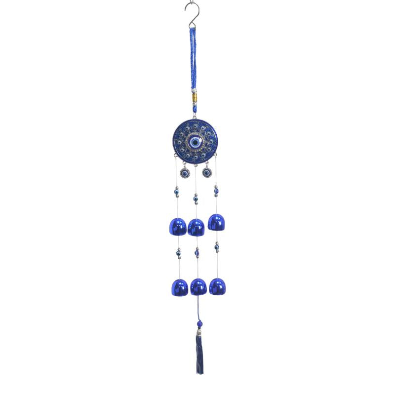 Evil Eye Bell Chime with Tassel 60cm