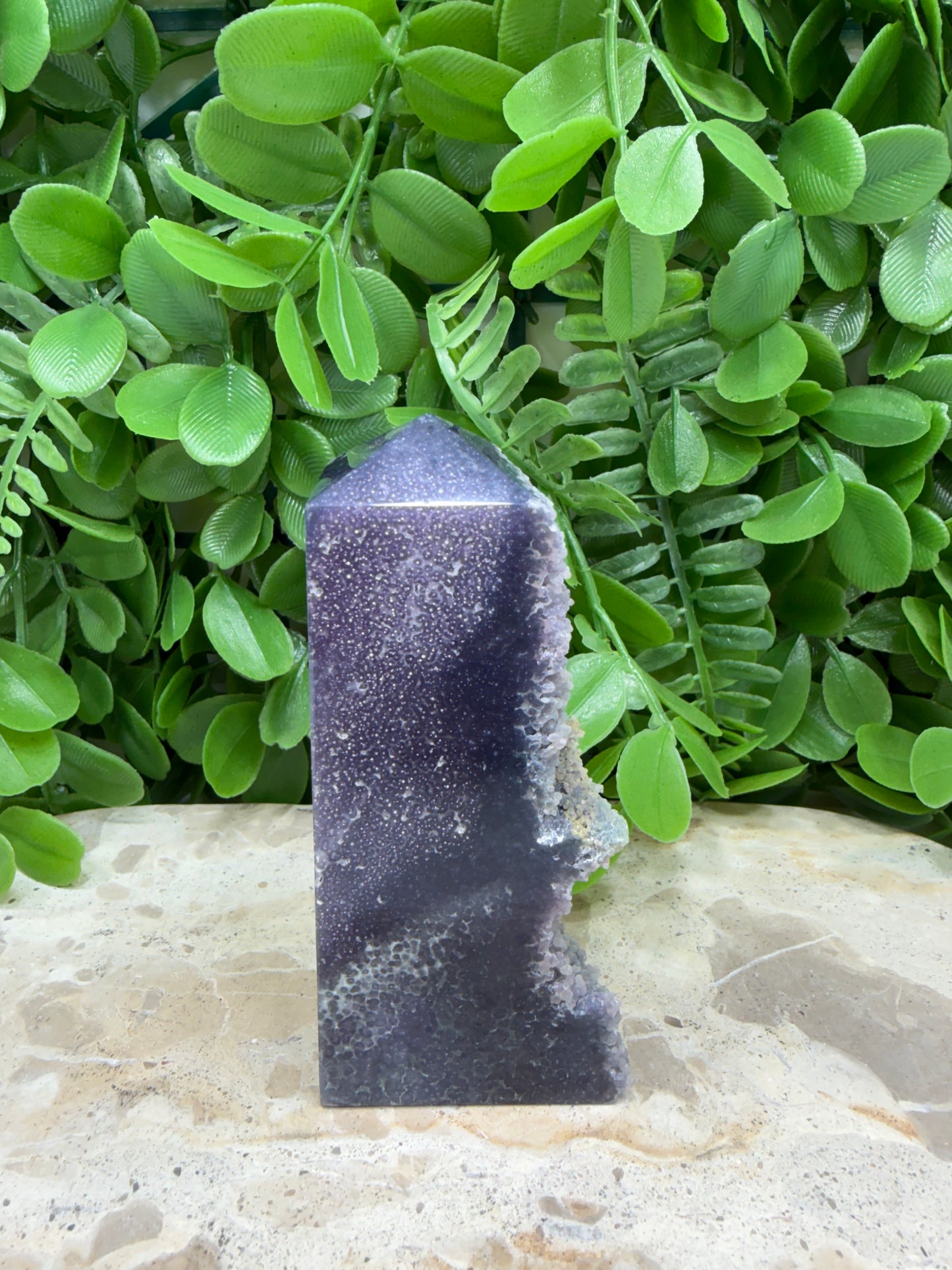 Grape Agate Freeform Point 234g